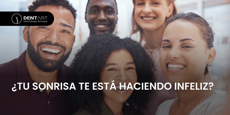 ¿Tu sonrisa te está haciendo infeliz?