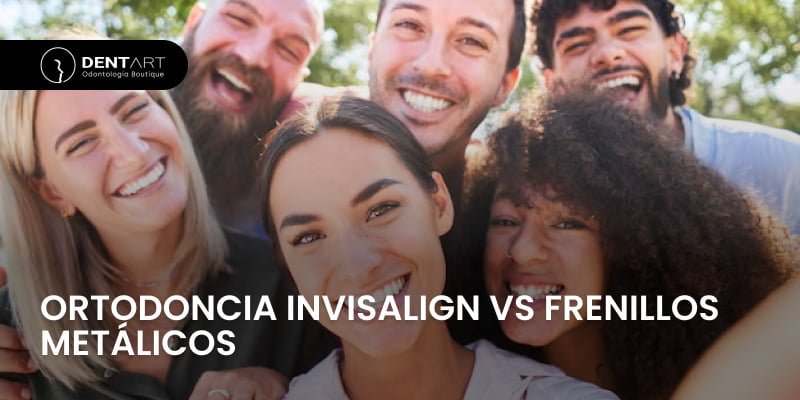Ortodoncia Invisalign vs Frenillos metálicos